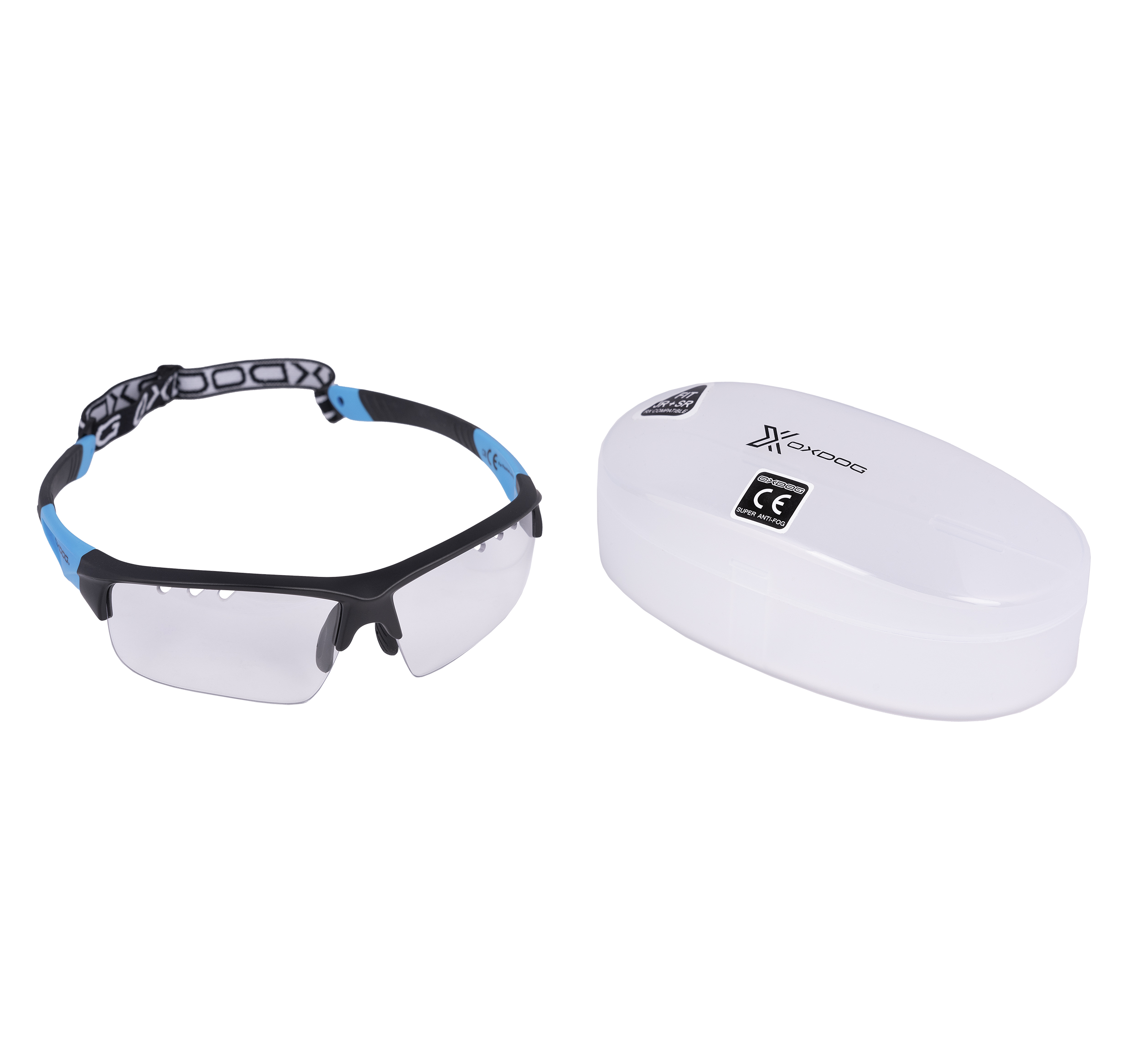 Oxdog Spectrum Eyewear Jr/Sr blue - Floorballbrille - Billede 5