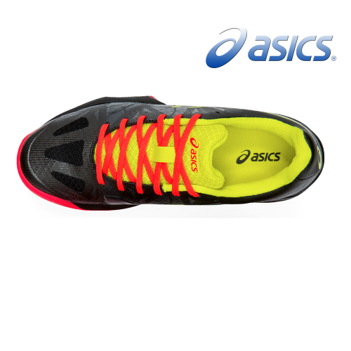 Asics Gel Fastball 3 - Dame - black/sour yuzu - Billede 4