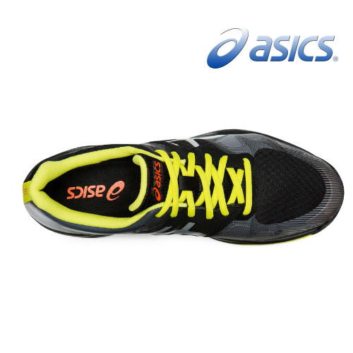 Asics Gel Tactic - Herre - black/silver - Billede 4