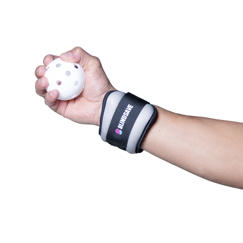 Blindsave Håndledsvægte 250g - Wrist weights - Målmandstræning - grey - Billede 2