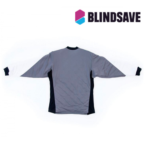 Blindsave Kids Padded Goalie Jersey - grey - Billede 3