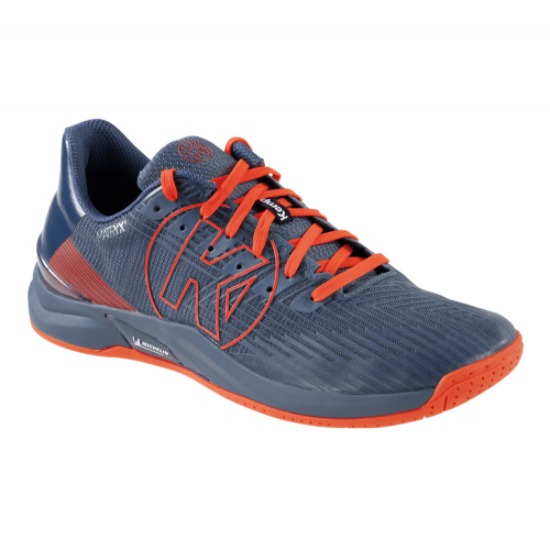 Kempa Attack Two 2.0 ice grey/fluo red - Billede 2