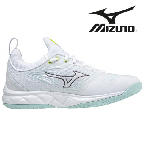 Mizuno Wave Luminous 2 Dame white/obsidian/cayenne - Billede 2