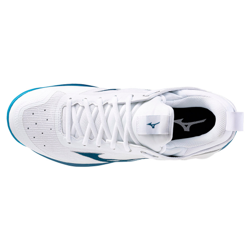 Mizuno Wave Luminous 2 Herre white/blue - Billede 3