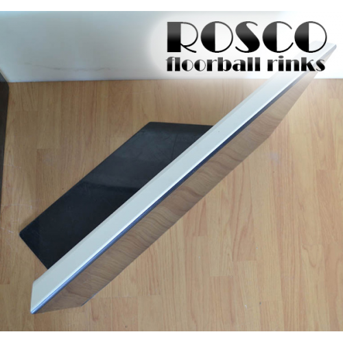 Rosco Floorball Bande Stykker - 4 stk. Splitter Hjørner, hvid - Billede 4
