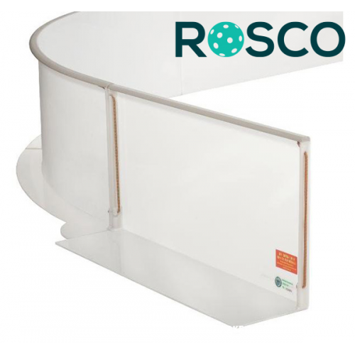 Rosco Floorball Bande Stykker - ACTIVE - 1,5 meter hjørne bandestykke, hvid - Billede 2