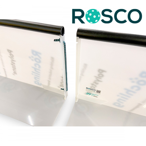 Rosco Floorball Bander - Blackpipe - Fullsize bane 20x40 meter, sort - IFF Godkendte - Billede 5
