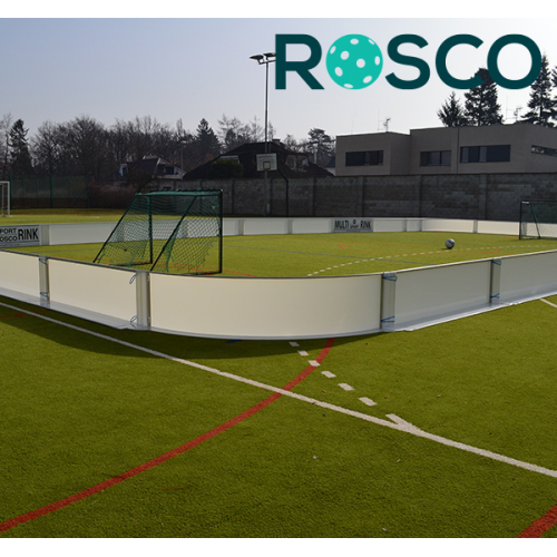 Rosco Floorball Bander - SUPRA - Fullsize bane 20x40 meter, hvid - IFF Godkendte - Billede 7