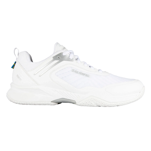 Salming Fusion Pro Shoe Men - Floorballsko - white / silver