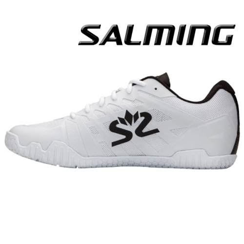 Salming Hawk 2 Shoe Men - Floorballsko - white / black - Billede 2