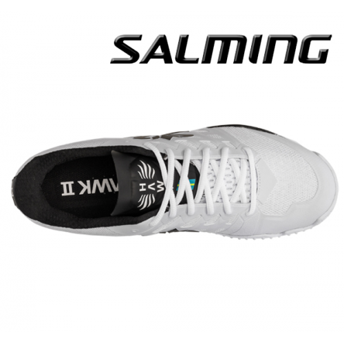 Salming Hawk 2 Shoe Men - Floorballsko - white / black - Billede 4
