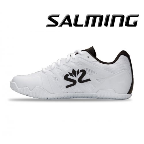 Salming Hawk 2 Shoe Women - Floorballsko - white / black - Billede 2