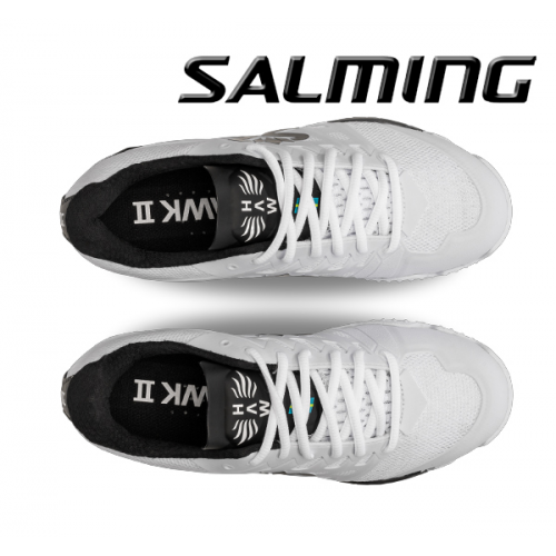 Salming Hawk 2 Shoe Women - Floorballsko - white / black - Billede 4