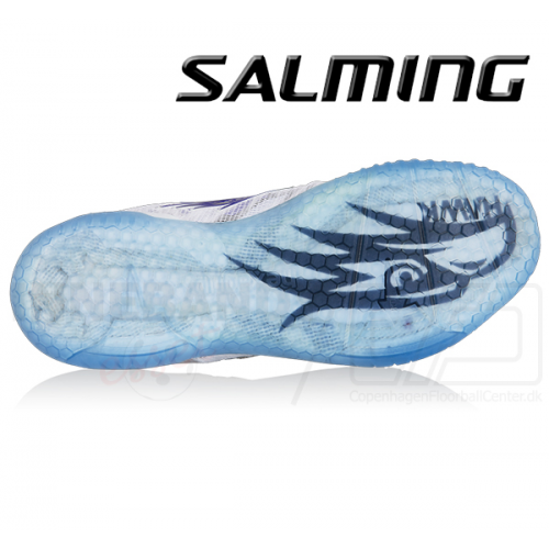 Salming Hawk Shoe Women White/Navy - Billede 4