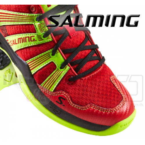 Salming Race R3 3.0 Junior - Floorballsko - red / yellow - Billede 3