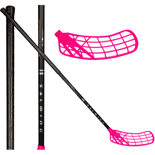 Salming Trident Q-Series Carbon Pro 2.0 RD 27 black / silver - Floorballstav
