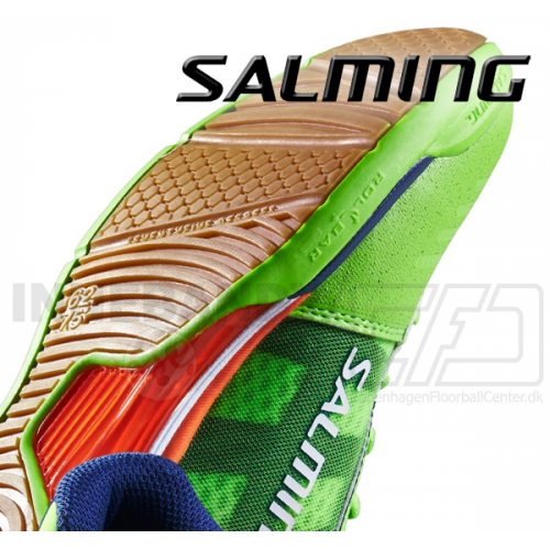 Salming Viper 2.0 Kid - Floorballsko - gecko green - Billede 2