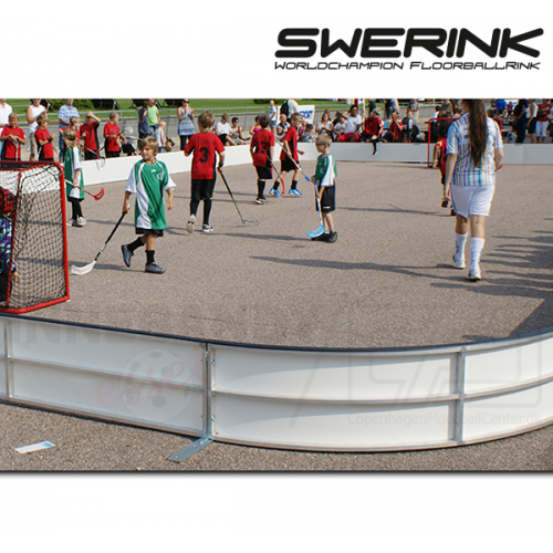 Swerink Floorball Bander, sort - Fullsize bane 20x40 meter - Billede 2