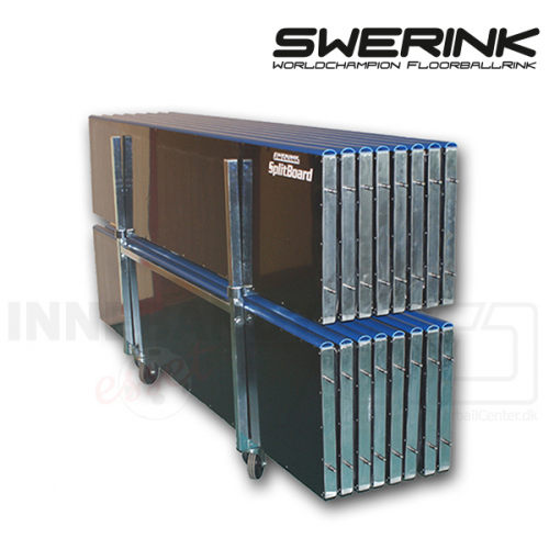 Swerink Floorball Bander, sort - Fullsize bane 20x40 meter - Billede 3