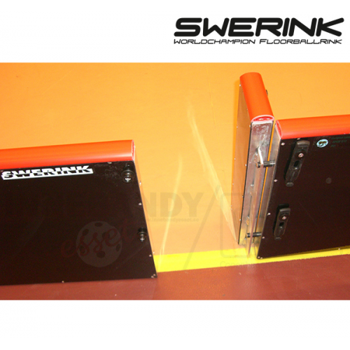 Swerink Floorball Bander, sort - Fullsize bane 20x40 meter - Billede 4