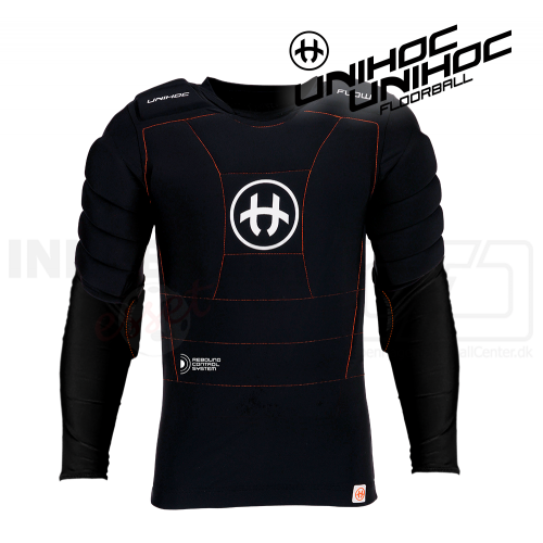 Unihoc Goalie T-shirt Flow LS - black