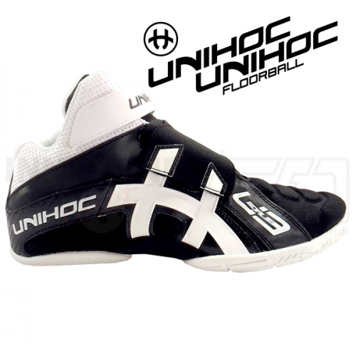 Unihoc U3 Goalie black / white - Billede 2