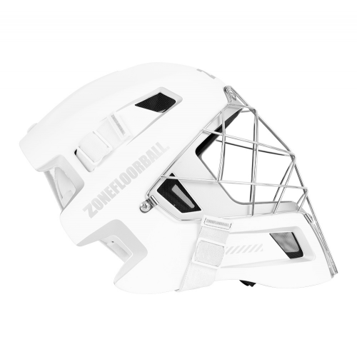 Zone Goalie Mask Upgrade Cat Eye Cage - white/silver - Billede 2