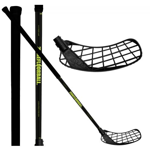 Zone Hyper Air Composite 29 black/volt - Floorballstav - Billede 2